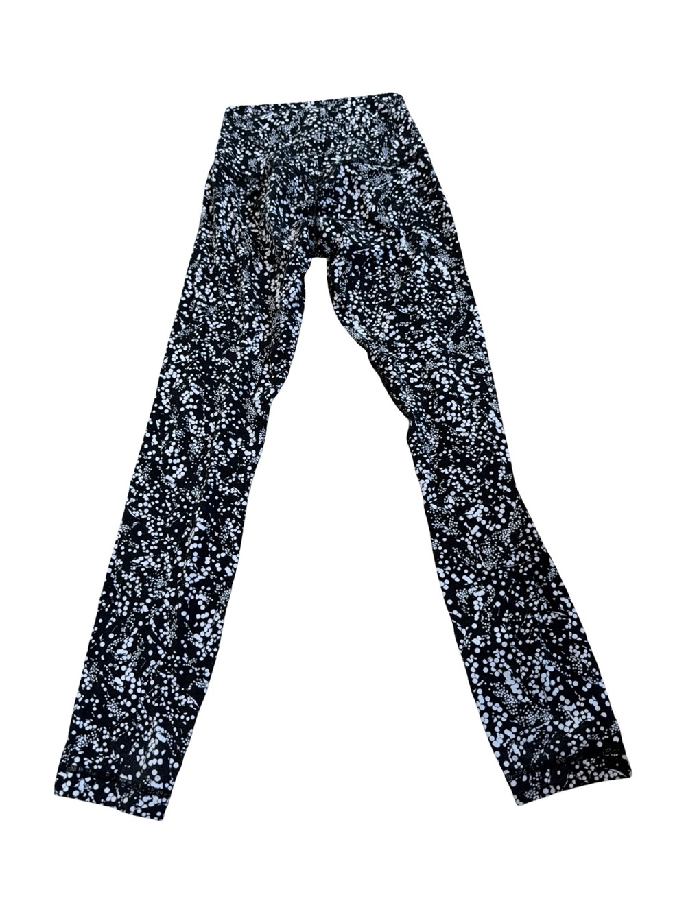 lululemon athletica Black and White Speckled Leggings